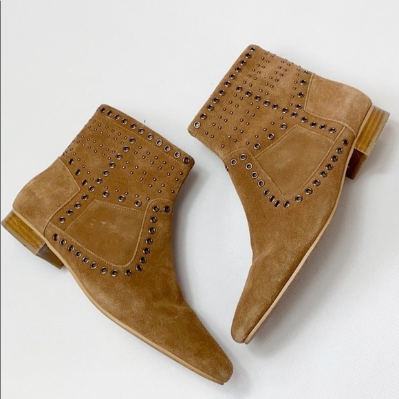 French Connection Charlene grommet suede bootie - Picture 2 of 6